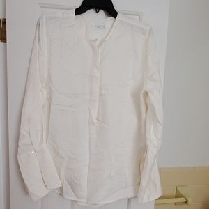 Equipment Femme silk tunic blouse, large